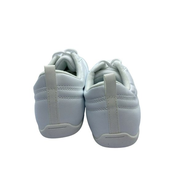 Women Spring White Sneakers Lace Up Trainers Comfort Flat Dancing Shoes - Picture 4 of 5